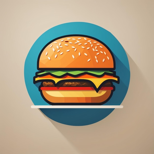 L'illustration du hamburger