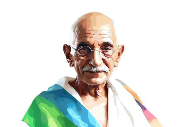 Illustration du joyeux Jayanti Mahatma Gandhi