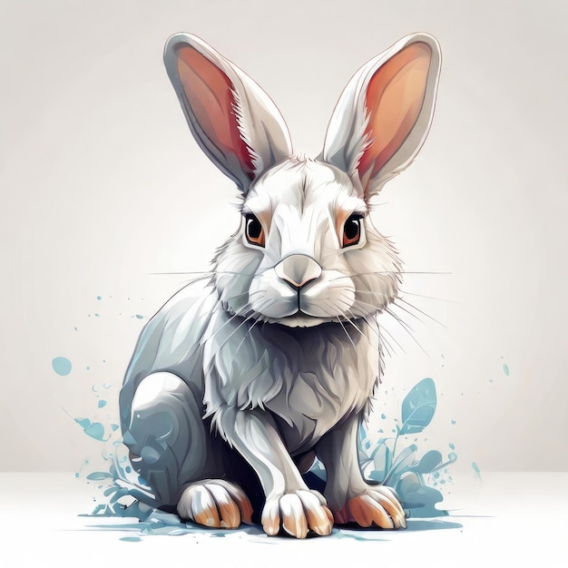 L'illustration du lapin