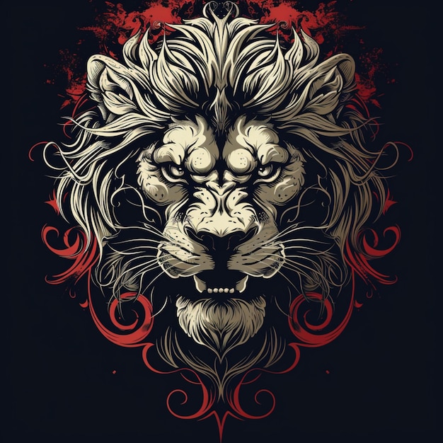 l'illustration du lion