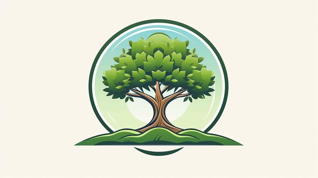 Illustration du logo de l'arbre