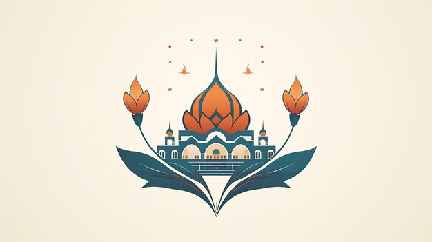 L'illustration du logo de la mosquée