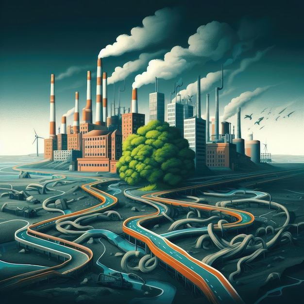 Illustration du problème de l'environnement