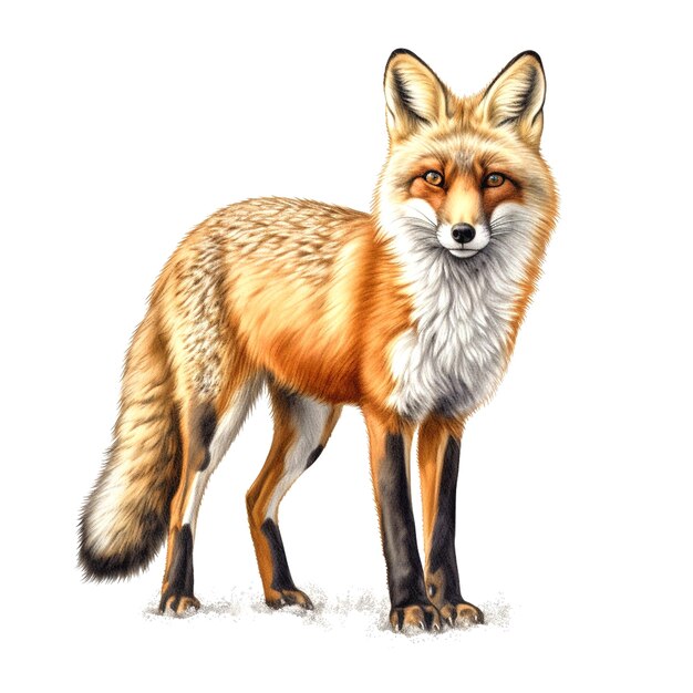 illustration du renard