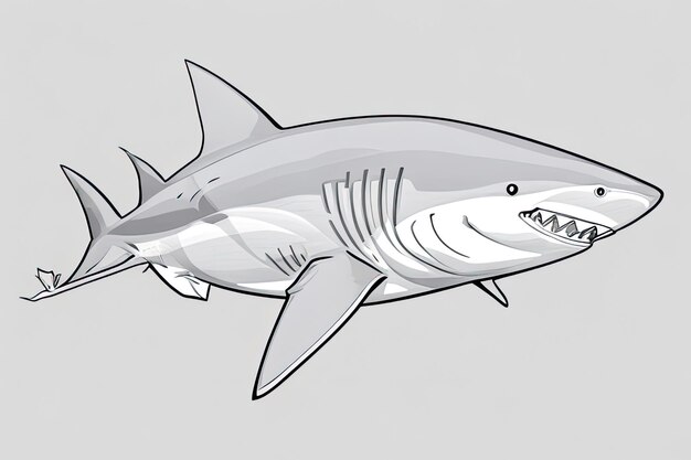 L'illustration du requin