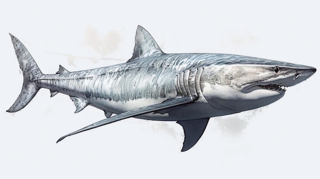 Photo l'illustration du requin