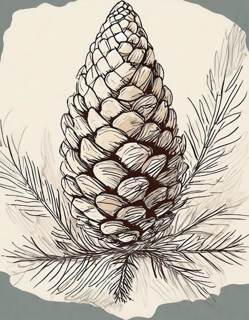 L'illustration du sapin balsamique