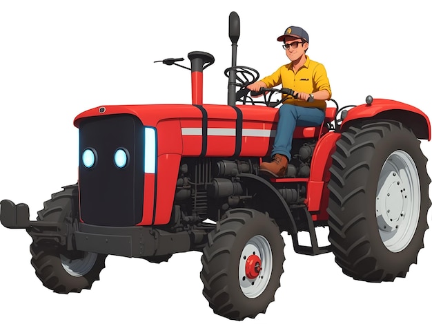 illustration du tracteur