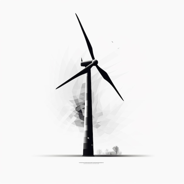 illustration d'une éolienne