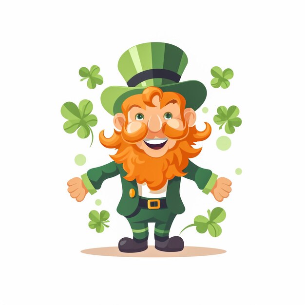 Photo illustration de la face de saint patrick