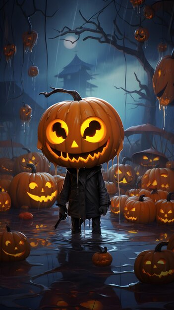 Photo illustration de la fête d'halloween 2023 événement d'hallowen