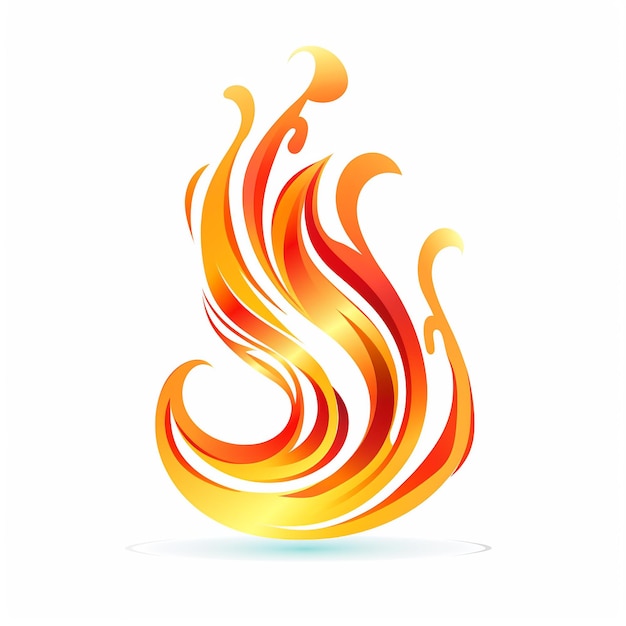 Photo illustration de flamme de feu