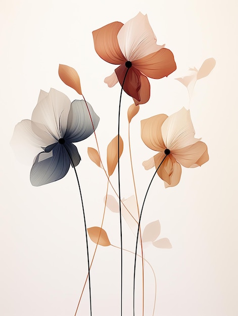 Illustration de fleurs