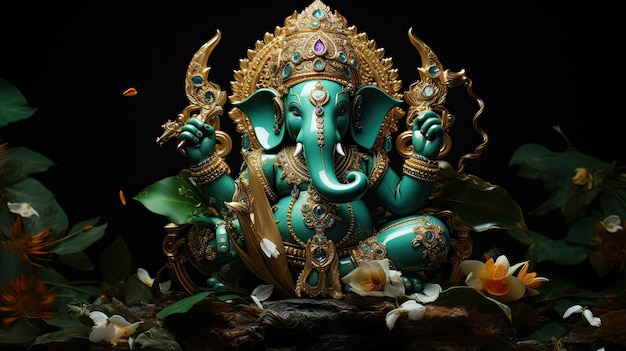 Illustration sur Ganesha