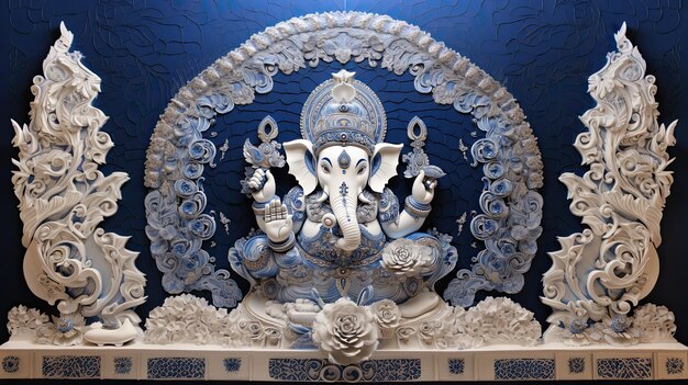 Illustration sur Ganesha