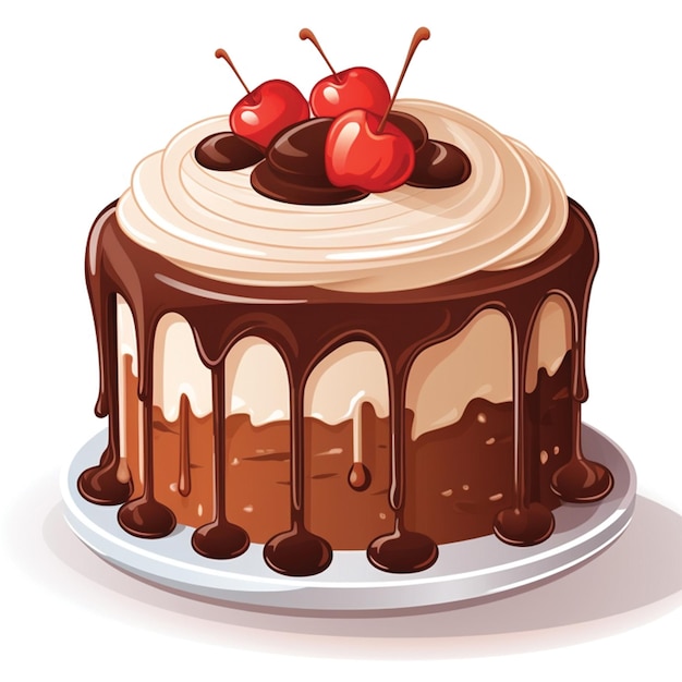 Illustration de gâteau