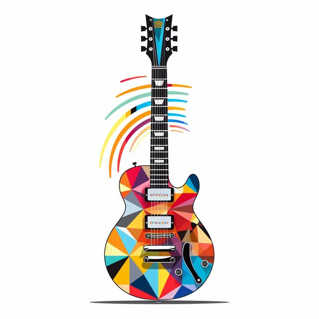 illustration de la guitare