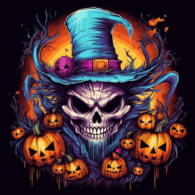 illustration d'Halloween