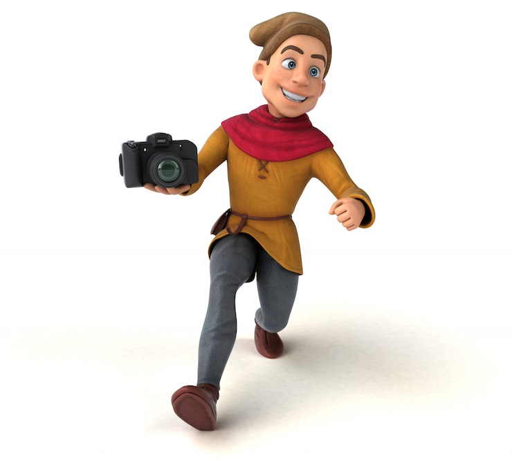 Photo illustration d'un homme historique médiéval