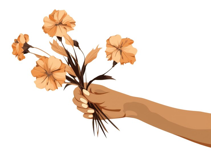 Photo illustration de l'inflorescence des plantes à fleurs séchées de png