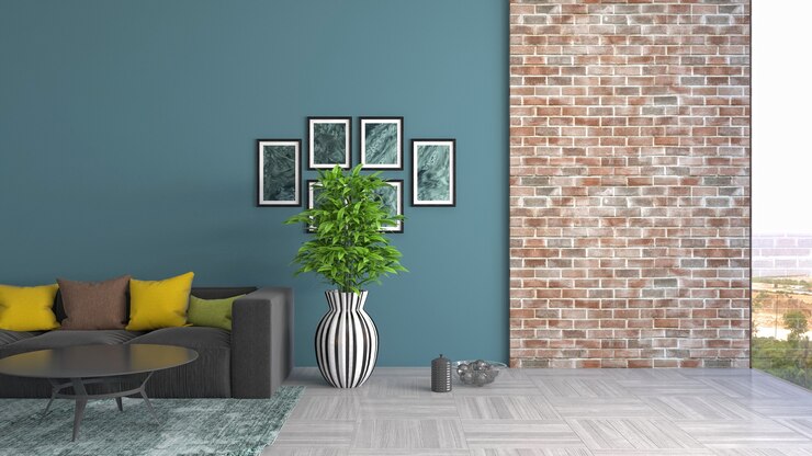 Photo illustration de l'intérieur du salon