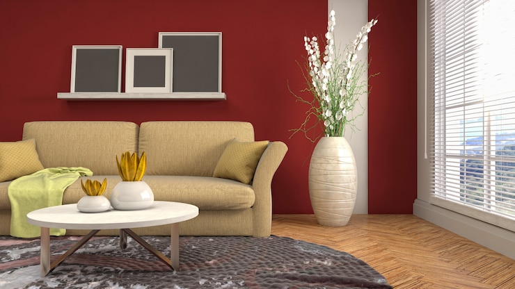 Photo illustration de l'intérieur du salon