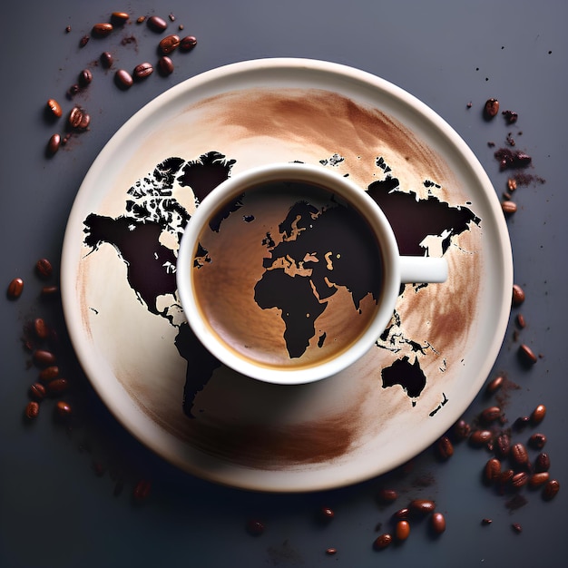 l'illustration de la journée internationale du café