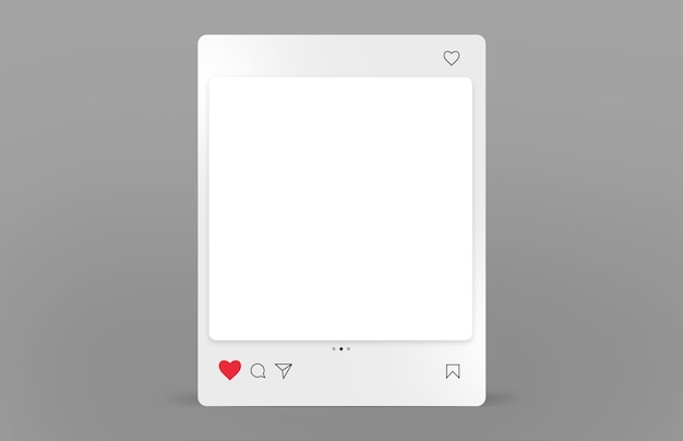 illustration de la maquette de l'affiche des médias sociaux