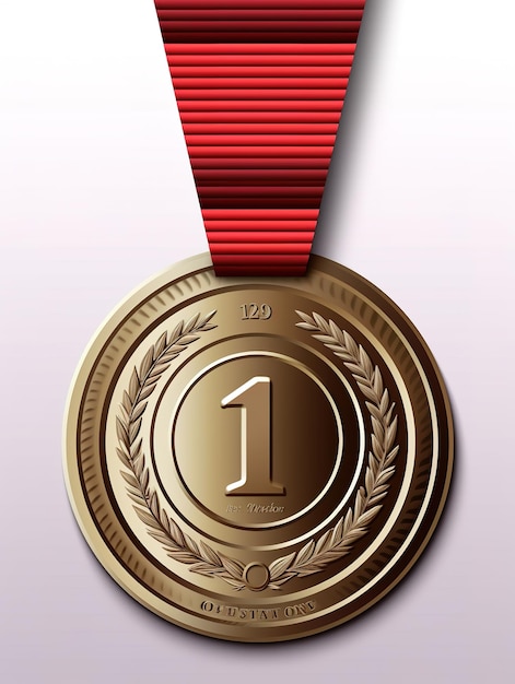 illustration de la médaille d'or