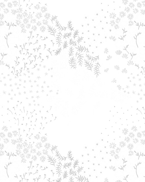 illustration de motif de printemps de fleur florale nature transparente