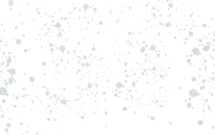 Photo illustration de neige sur un fond transparent