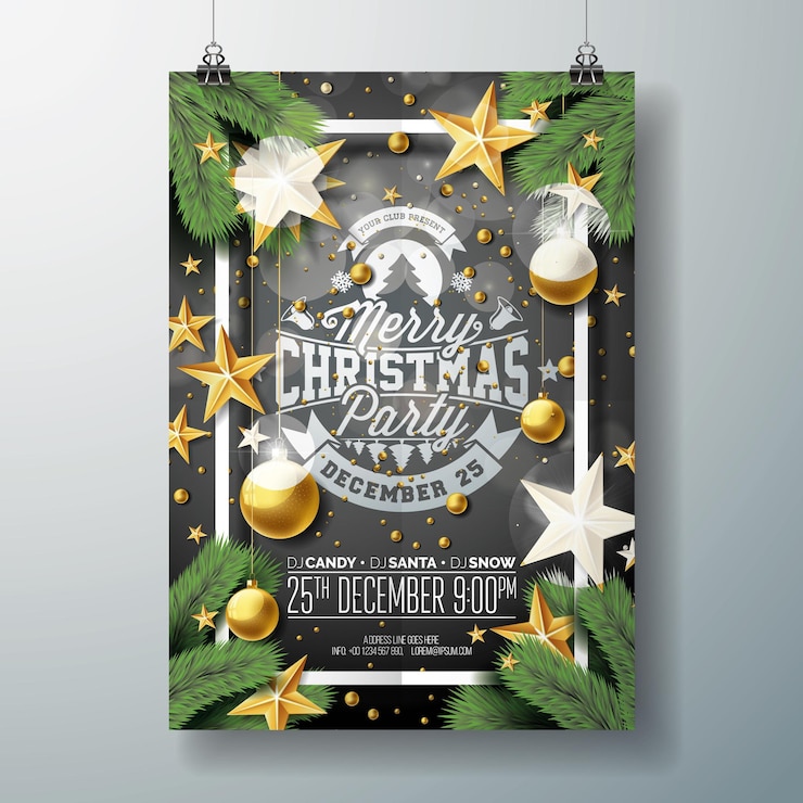 Photo illustration de noël conçue