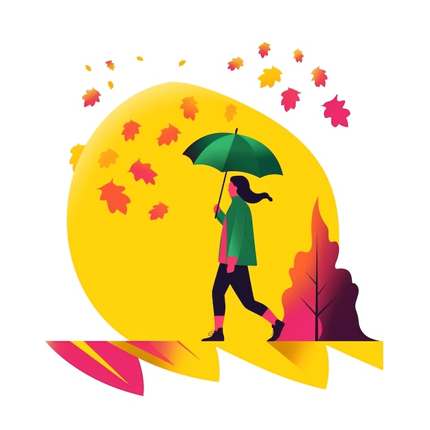 Photo illustration de parapluie