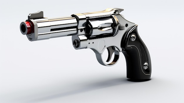 Photo illustration de pistolet à revolver photo gratuite fond hd
