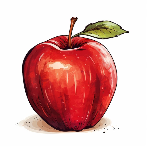 Illustration de pomme