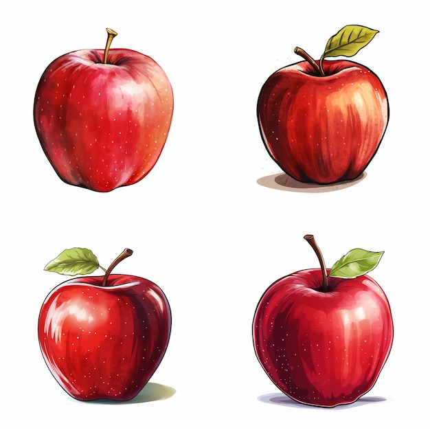 Photo illustration de pomme