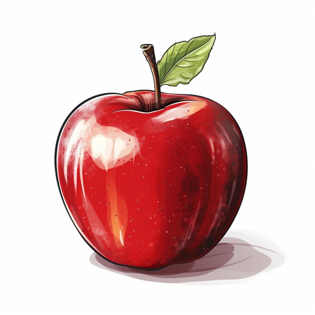 Illustration de pomme