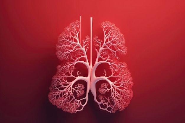 Illustration de poumons humains