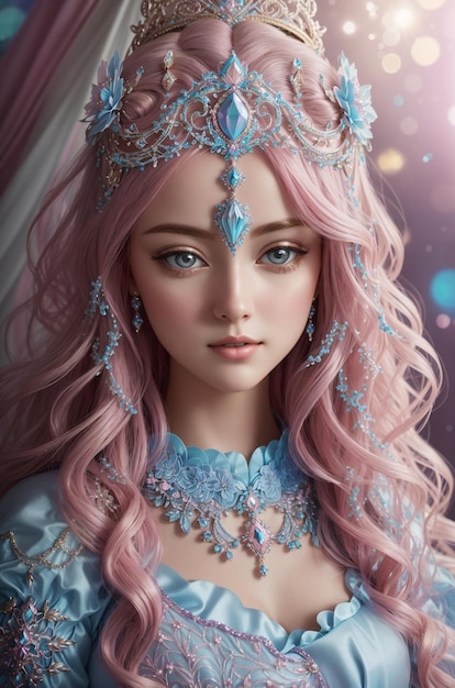 illustration de princesse