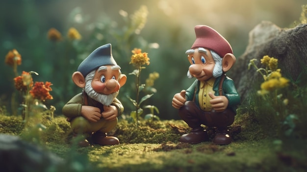 Illustration réaliste de la poupée Pinocchio en 3D