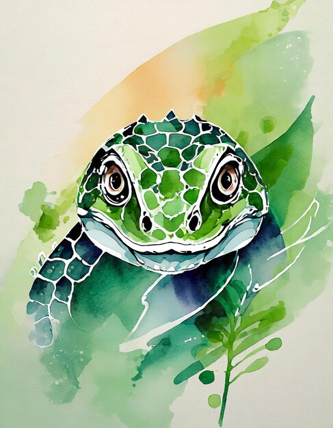 Photo illustration de reptile