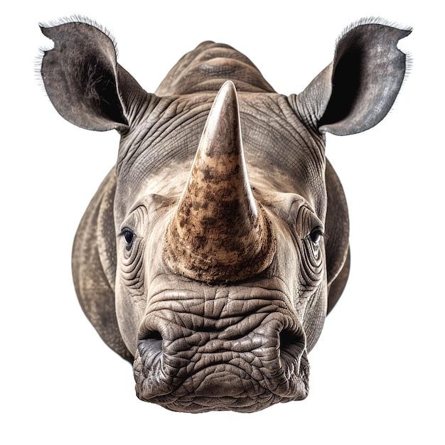 Photo illustration d'un rhinocéros