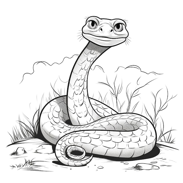 illustration de serpent