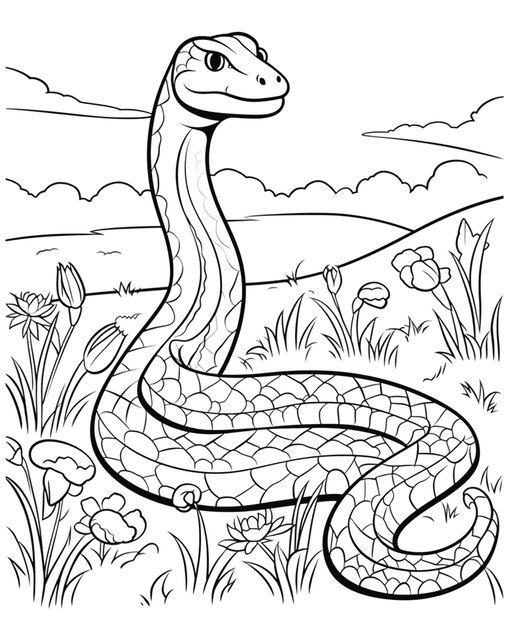 illustration de serpent