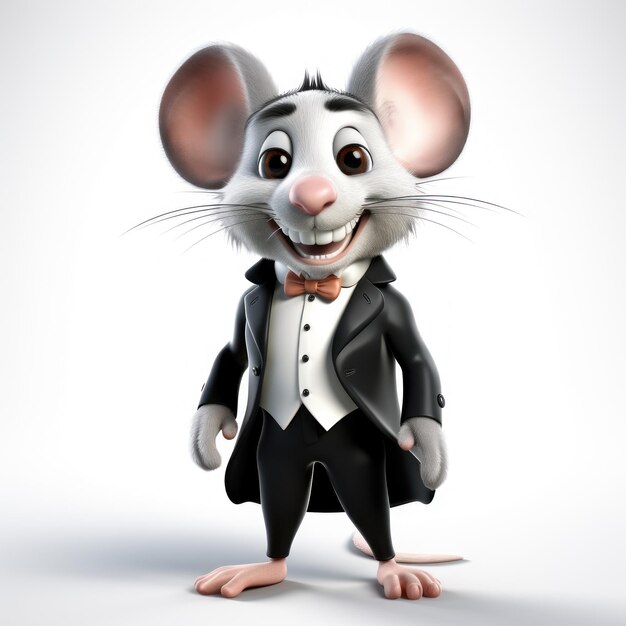 illustration de souris usure formelle de souris