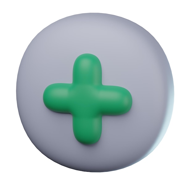 Illustration de symbole médical 3D