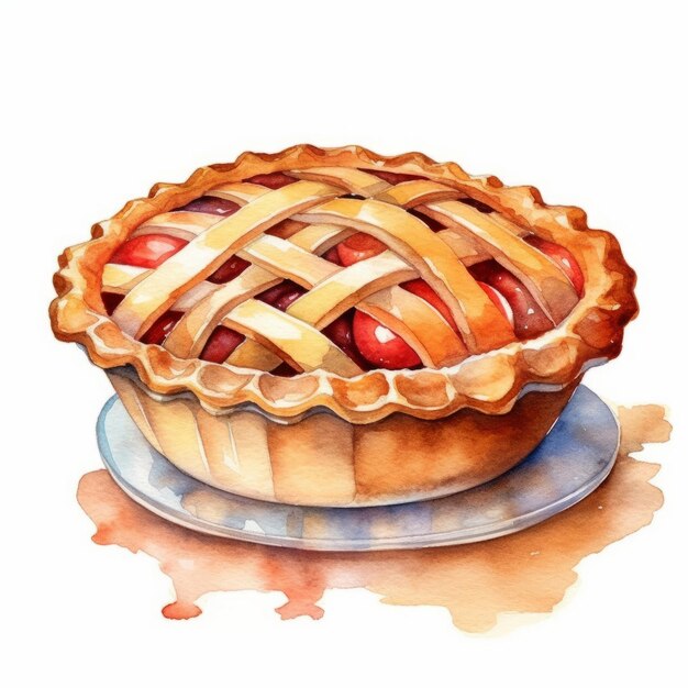 illustration de tarte