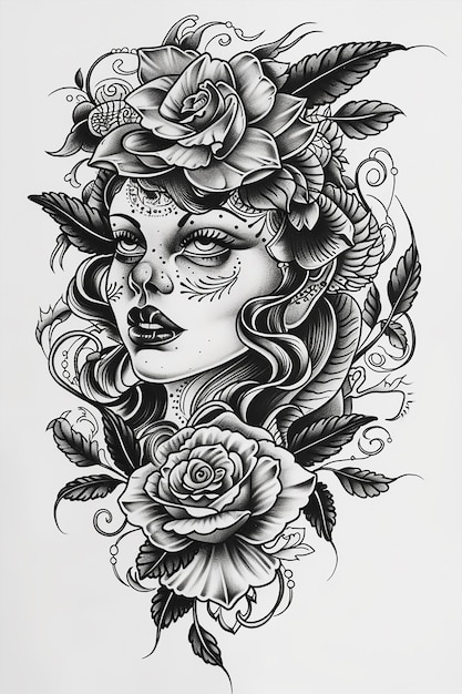 illustration d'un tatouage