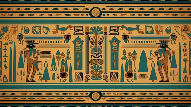 illustration de la texture de l'Égypte à fond plat