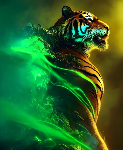 Illustration de tigre